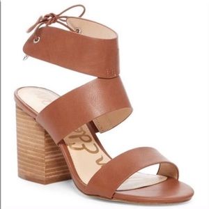 Sam edelman Valerie tie heeled sandals size 6